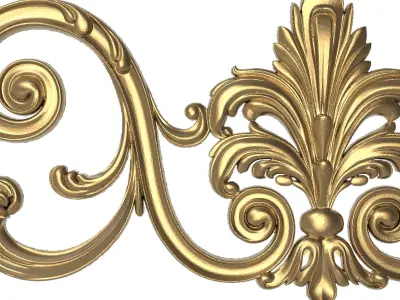  decorative pattern ready for 3D printing 3D model 167