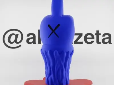 Kaws Fuck Fake Friends BFF for Print 3D print model