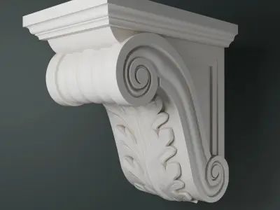 Corbel 003 - Roman - Classical 3D model