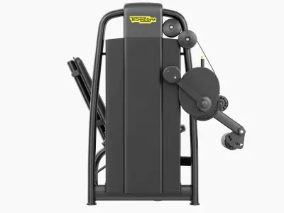 Technogym Selection 700 - Leg Curl 3D model