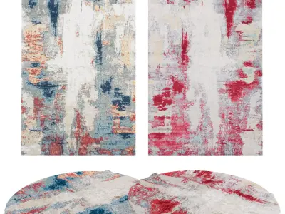Rugs No 470 Low-poly 3D model