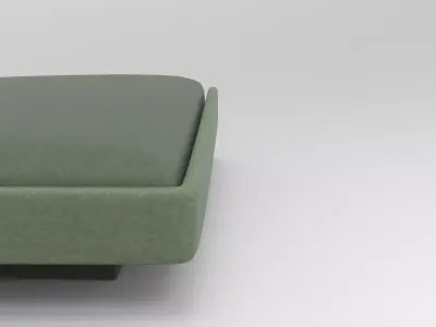 Detor Sofa Low-poly 3D model