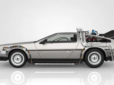 Delorean Time Machine Episode 1 3D model