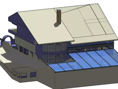 Manor 3D model