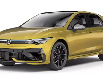 Volkswagen Golf R 2025 3D model