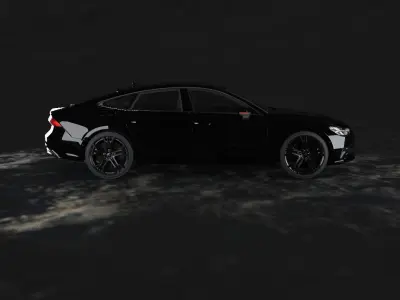 Audi A7 Sportback 2018 3D model