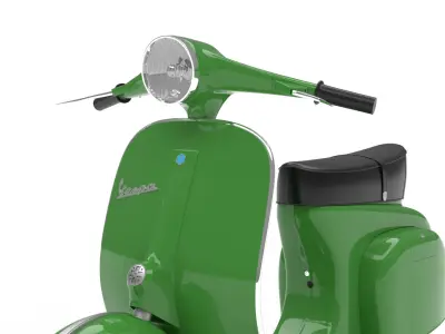 Vespa 125 ET3 1967 3d model 3D model