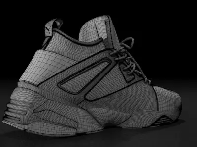 Puma BOG Sock Ice Cream 3D model