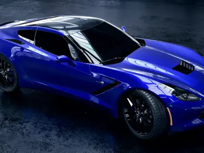 Corvette c 7 chevrolet stingray 3D model