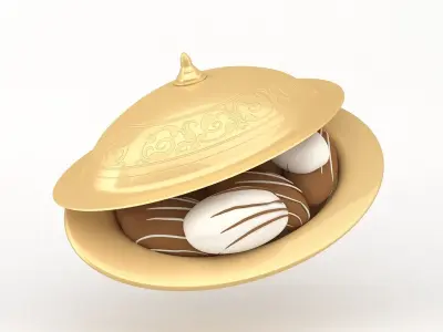 Chocolate Bowl 3D model