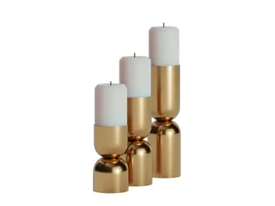 Ricardo Candlesticks 3D model
