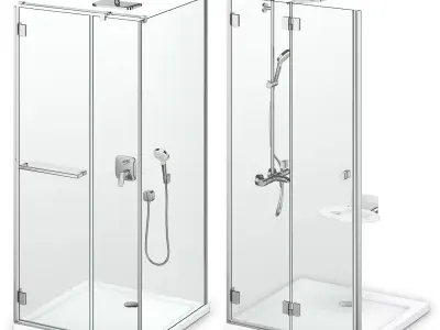 Cabin showers Radaway Carena 3D model