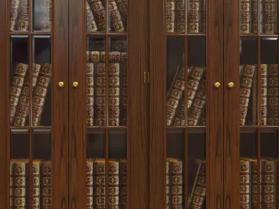 Bookcase 1800 3D model