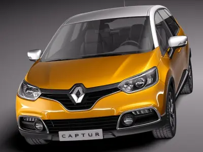Renault Captur 2014 3D model