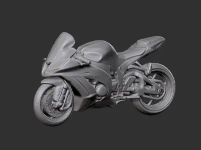 Kawasaki Ninja  3D print model