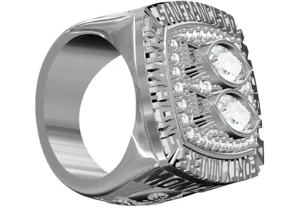 Forty Niners Super Bowl Championship Ring 3D print model
