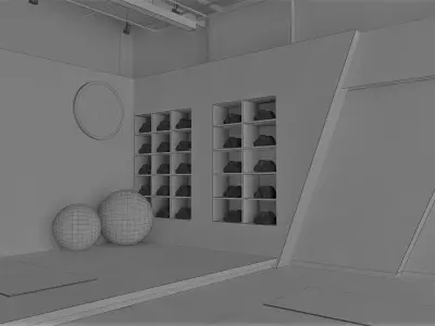 Yoga Studio 3D model