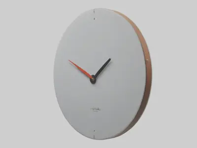 Compact Wall Clock model 3D model