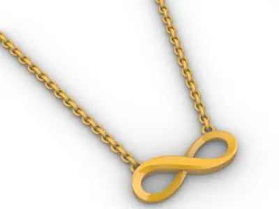 Infinity Pendant  3D print model