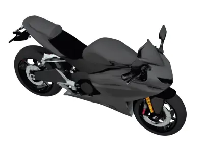 sports motorcycle 3D model