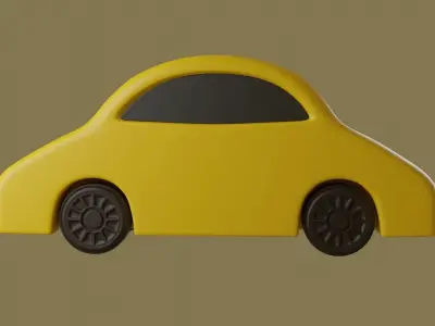 Car Toy 3D Model 3D print model