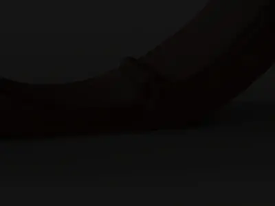 Ornamental Spiral Metalwork Model Pack Low-poly 3D model