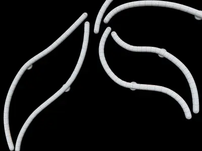 Neon Set 12 3D model