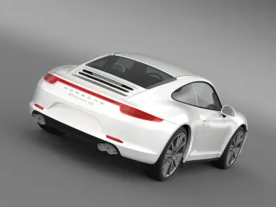Porsche 911 carerra 4s 2013 3D model