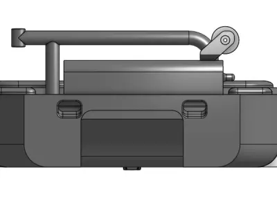 scx24 pipeline bed 3D print model