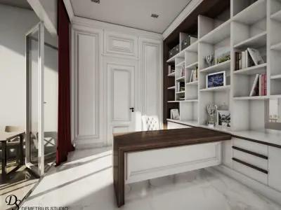 Bedroom Interior Set Free 3D model