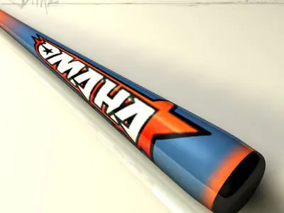 baseball bat 3D model
