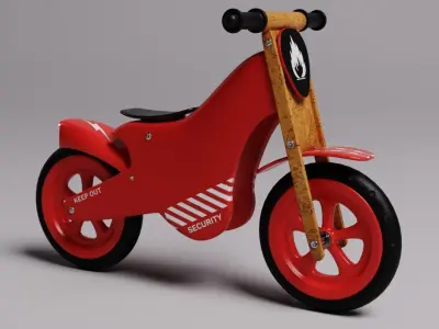 Mini Moto Toy 3D model