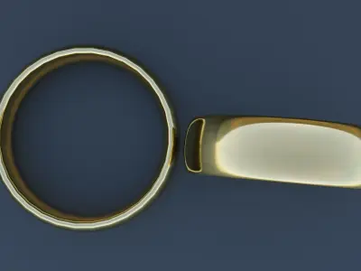 Golden Ring Free 3D print model