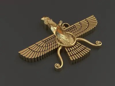 faravahar Carthage Babylon 3D print model