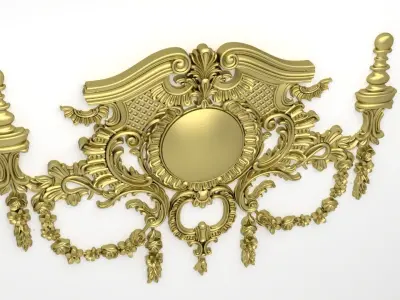 Decor ornament 3D model 03 3D model