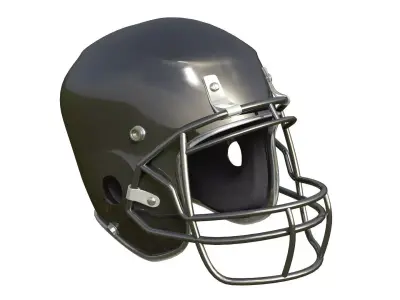 Football helmet 3D model purchase