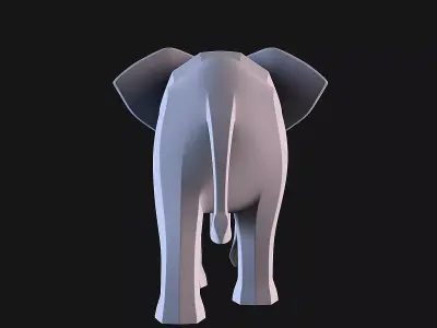 Elephant 3D print model order