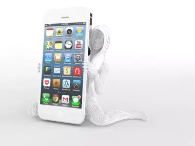 Woman Smartphone Holder 3D model