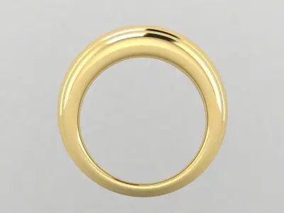Ring Three  waves  3D print model