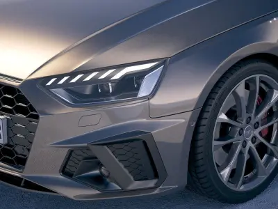 Audi S4 Avant 2020 3D model