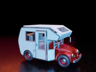 FULL KIT Super Bugger Beetle Motorhome 04fev22 3D print model