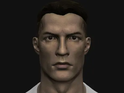 CR7 bust 3D print model