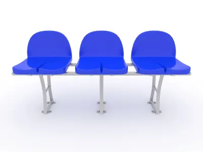 Stadium Seats 13 3D model