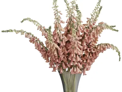 Flower In Vase 106 3D model