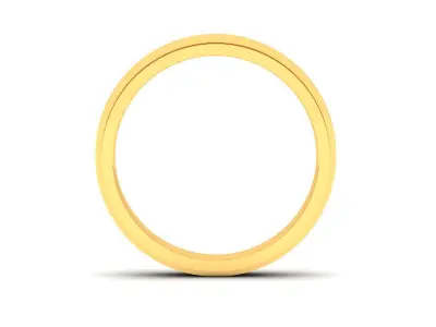 Band 3dm Render Details gold wedding 3D print model