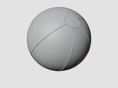 Beach Ball 3D model