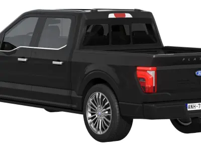 F-150 Platinum 2024 3D model