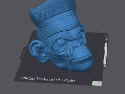 Fantasia Fauna - Banjoko Chimpanzee 3D print model