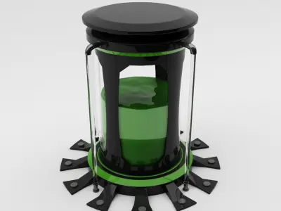 Sci-Fi Capsule V3 Free 3D model