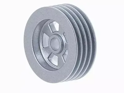V-Belt Pulley 3D print model